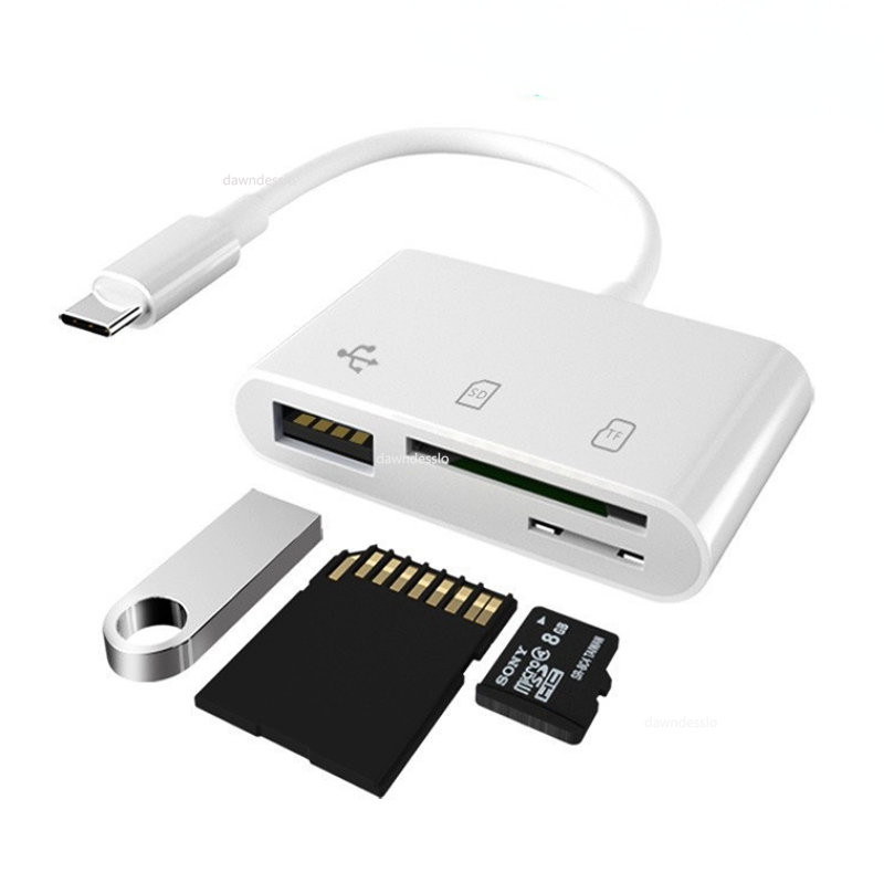 Tip-C mikro adapter TF CF SD čitač memorijske kartice Writer Compact Flash USB-C za IPad Pro Huawei za Macbook USB tip c adapter