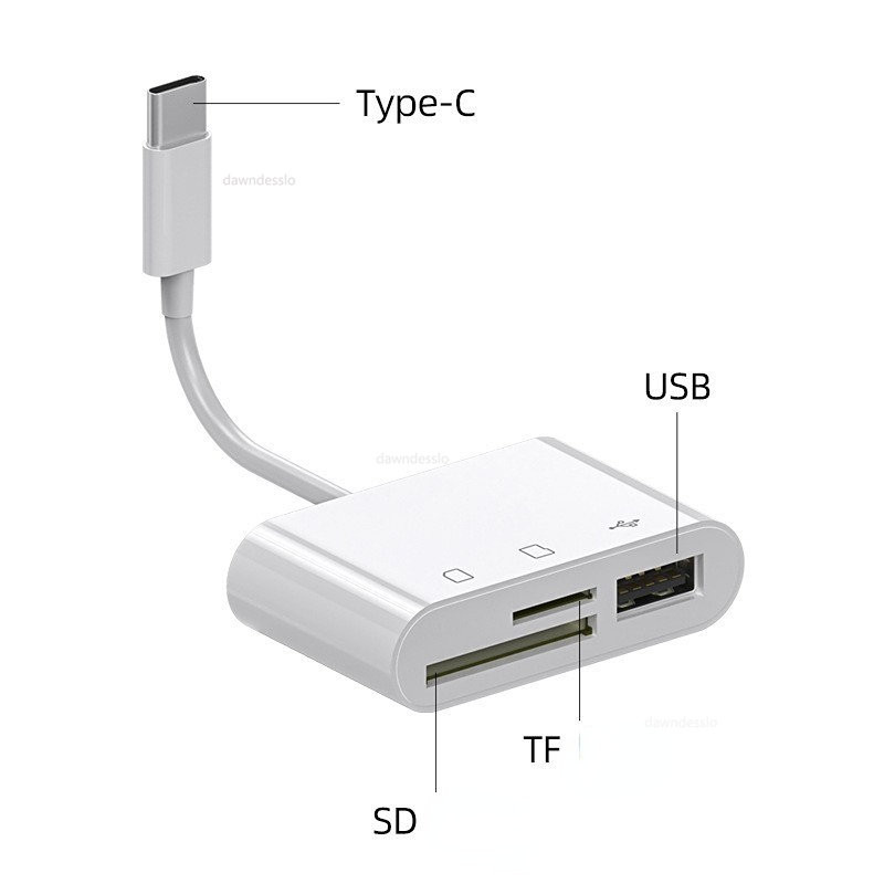 Tip-C mikro adapter TF CF SD čitač memorijske kartice Writer Compact Flash USB-C za IPad Pro Huawei za Macbook USB tip c adapter
