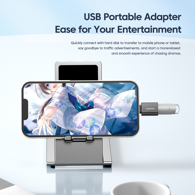 Toocki OTG USB 3.0 - C típusú adapter Micro - C típusú csatlakozó dugó - USB 2.0 anya konverter Macbook Xiaomi Samsung OTG csatlakozóhoz