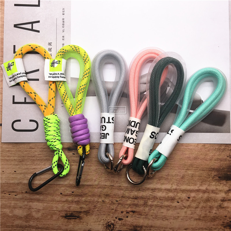 Višenamjenski remen za mobilni telefon u boji s remenom za ruku Hardver Protuprovalni kratki konop Privjesak za ključeve Torba Privjesak za ključeve