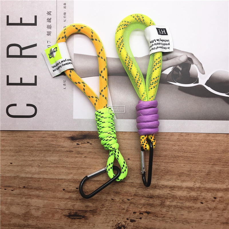 Višenamjenski remen za mobilni telefon u boji s remenom za ruku Hardver Protuprovalni kratki konop Privjesak za ključeve Torba Privjesak za ključeve