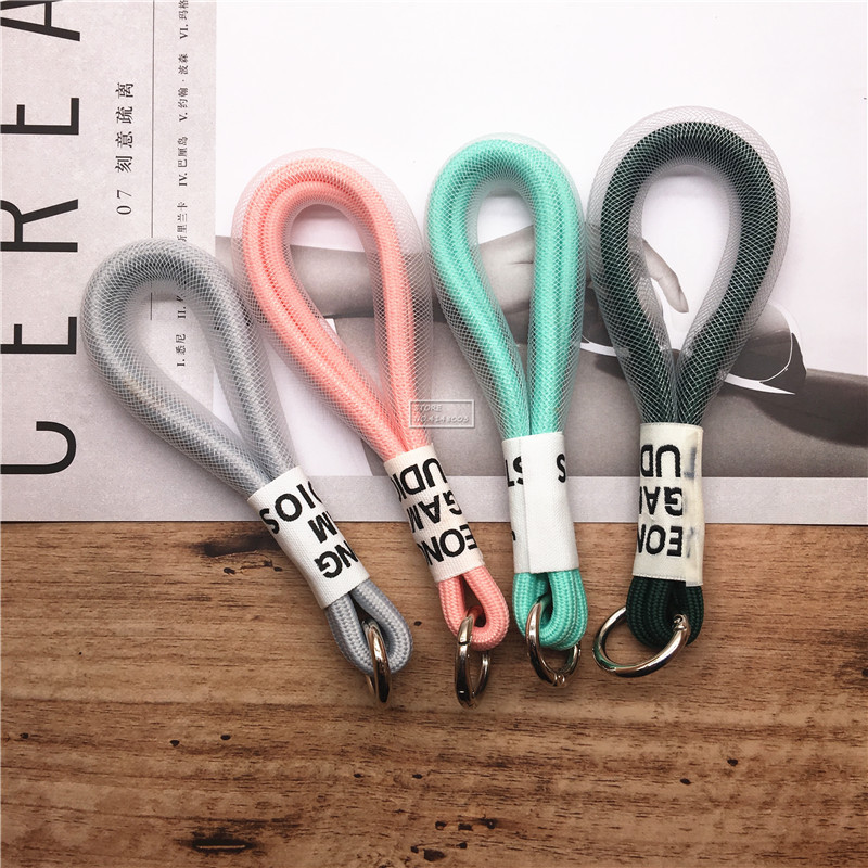 Višenamjenski remen za mobilni telefon u boji s remenom za ruku Hardver Protuprovalni kratki konop Privjesak za ključeve Torba Privjesak za ključeve