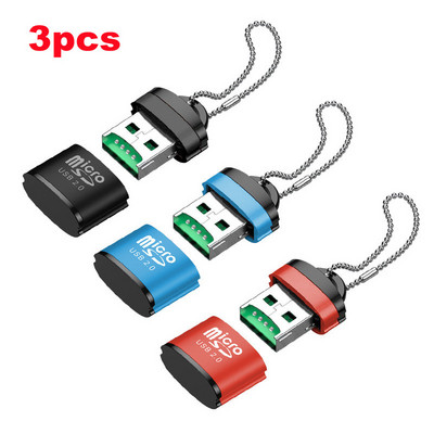 Mini USB Cititor de carduri Micro SD TF USB 2.0 Cititor de carduri de memorie pentru telefonul mobil Adaptor USB de mare viteză pentru accesorii pentru laptop