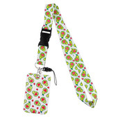 Avocado Fresh Love Snur pentru chei Cureaua de gât Snururi Suport insignă ID Breloc Suport cheie Atârna frânghie Brelocuri Accesorii Cadouri