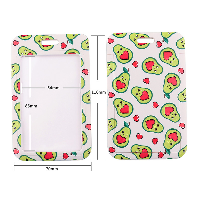 Avocado Fresh Love Lanyards For Key Neck Strap Lanyards Σήμα ταυτότητας Μπρελόκ Μπρελόκ Κρεμαστό σχοινί Μπρελόκ Αξεσουάρ Δώρα