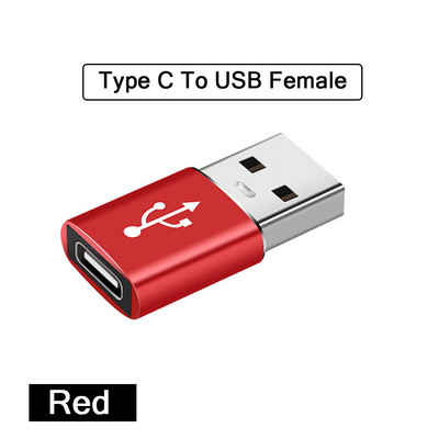 2 buc. Adaptor încărcător USB3.0 la tip C Conector OTG tip C la USB tată la tip c adaptor Convertor pentru PC MacBook mașină USB ipad