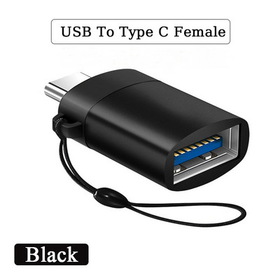 2 buc. Adaptor încărcător USB3.0 la tip C Conector OTG tip C la USB tată la tip c adaptor Convertor pentru PC MacBook mașină USB ipad