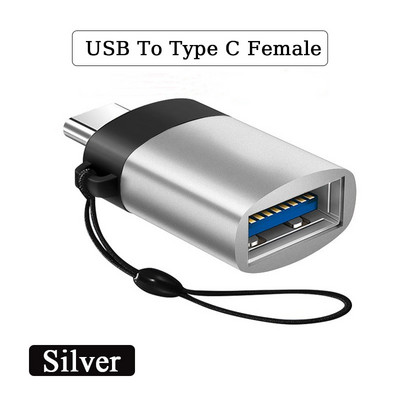 2 buc. Adaptor încărcător USB3.0 la tip C Conector OTG tip C la USB tată la tip c adaptor Convertor pentru PC MacBook mașină USB ipad