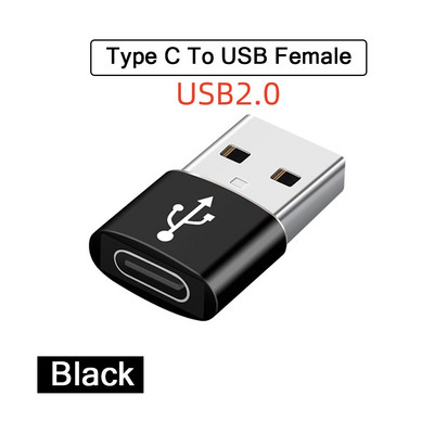 2 buc. Adaptor încărcător USB3.0 la tip C Conector OTG tip C la USB tată la tip c adaptor Convertor pentru PC MacBook mașină USB ipad