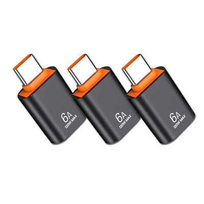 6-1 buc 6A tip C mamă la USB A mascul Adaptor OTG Convertor USB-C pentru Macbook Xiaomi Samsung Oneplus Adaptor conector cablu