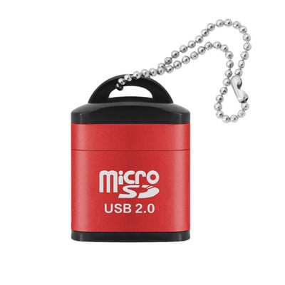 USB Micro SD/TF kortelių skaitytuvas USB 2.0 Mini mobiliojo telefono atminties kortelių skaitytuvas didelės spartos USB adapteris nešiojamojo kompiuterio priedams