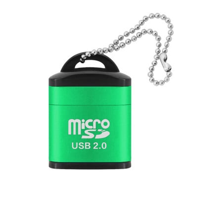 USB Micro SD/TF kortelių skaitytuvas USB 2.0 Mini mobiliojo telefono atminties kortelių skaitytuvas didelės spartos USB adapteris nešiojamojo kompiuterio priedams