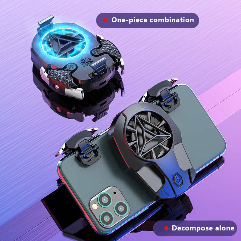 UTHAI Eating Chicken Artifact Mobile Phone Radiator Plug-in Combo Kit Combo, Léghűtéses segédeszköz Dot Device