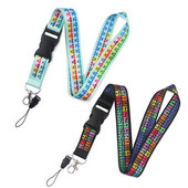 ER020 Element chimic Tabel periodic lanț chei șnur Cadouri pentru copii, studenți, prieteni, telefon, colier, suport pentru insignă USB