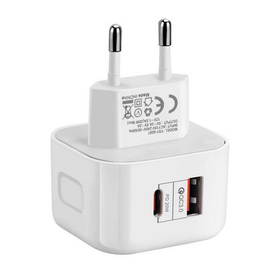 Încărcător USB C Încărcător de încărcare rapidă 20W Încărcător de telefon mobil USB de tip C Adaptor de alimentare PD pentru suport pentru telefon inteligent QC3.0 PD3.0