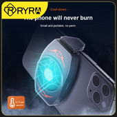 Răcitor de telefon mobil RYRA Radiator portabil pentru telefon mobil Ventilator de răcire a telefonului disipare căldură Răcire temperatura telefonului pentru jocuri