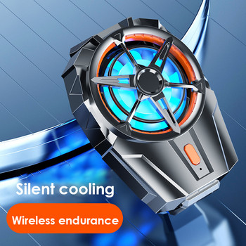 Нови вентилатори за охлаждане X52 за мобилен телефон, акумулаторна батерия, безшумен охладител, радиатор за игри на мобилен телефон, три скорости, регулируеми