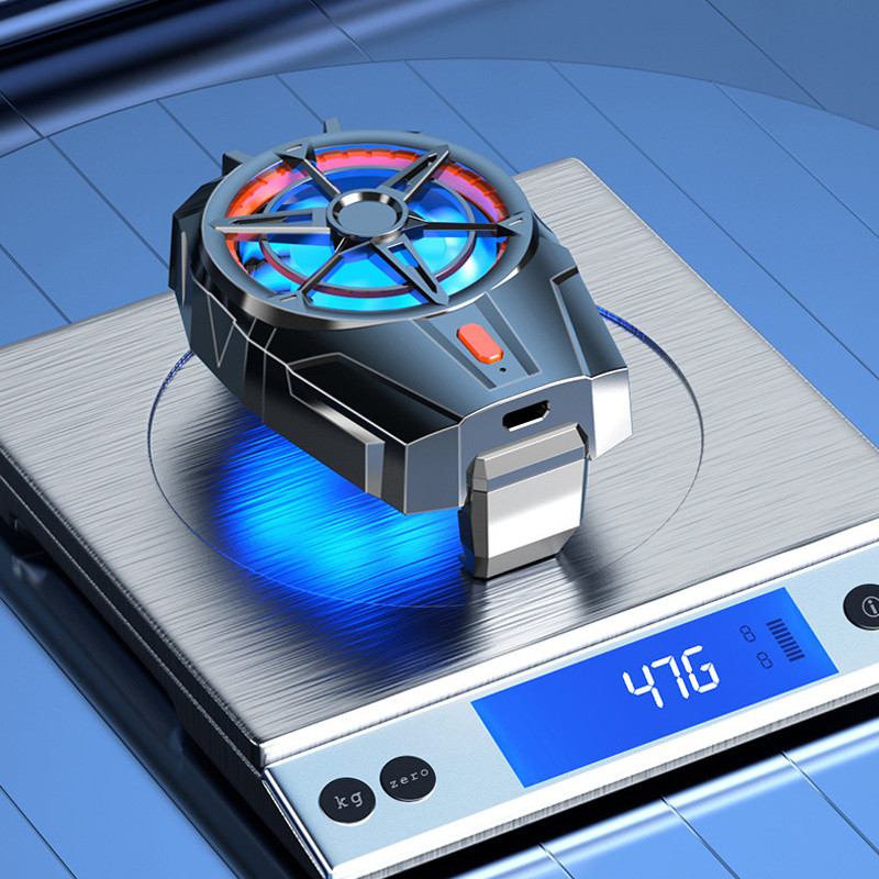 Νέοι ανεμιστήρες ψύξης X52 για επαναφορτιζόμενη μπαταρία κινητών τηλεφώνων Αθόρυβο ψυγείο κινητού τηλεφώνου gaming καλοριφέρ Τριών ταχυτήτων