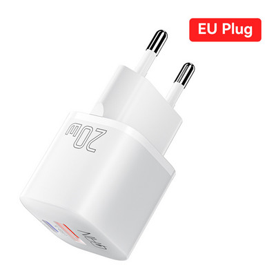 Essager 20W GaN USB Tip C Încărcător pentru telefon Încărcător portabil de încărcare rapidă Cap Adaptor de alimentare pentru iPhone 14 13 Samsung Huawei