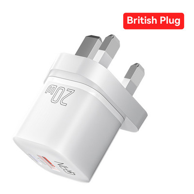 Essager 20W GaN USB Tip C Încărcător pentru telefon Încărcător portabil de încărcare rapidă Cap Adaptor de alimentare pentru iPhone 14 13 Samsung Huawei