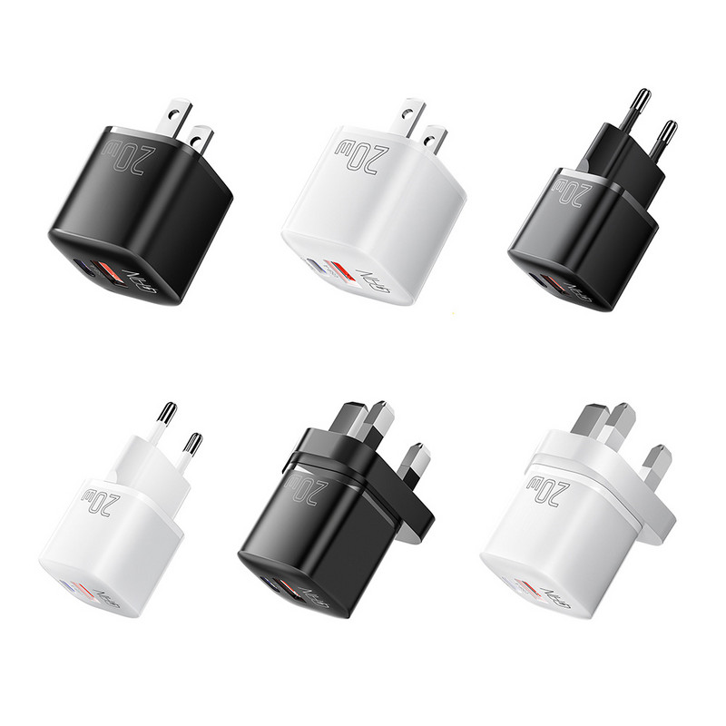 Essager 20W GaN USB Type C Φορτιστής τηλεφώνου Φορητός προσαρμογέας κεφαλής φορτιστή γρήγορης φόρτισης για iPhone 14 13 Samsung Huawei