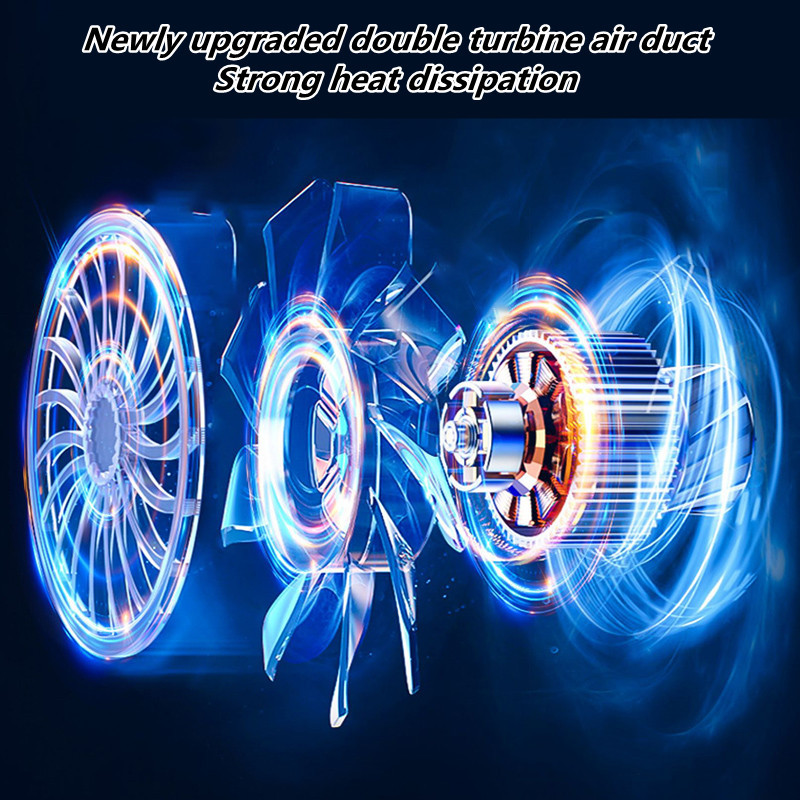 DY07 Prijenosni mini mobilni telefon Cooling Ventilator Radijator Turbo Hurricane Game Cooler Phone Cool Heat Sink za IPhone/Samsung/Xiaomi