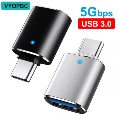 VYOPBC USB 3.0 iki C tipo adapteris USB C OTG adapteris skirtas Macbook Xiaomi POCO Samsung S20 USBC OTG jungtis C tipo USB adapteris