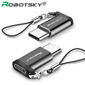 Adaptor USB Type-C Micro USB Convertor Cablu Tip C Adaptor USB 3.1 Suport OTG pentru tableta Xiaomi 4C /Huawei /HTC Oneplus LG