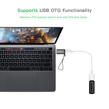 Προσαρμογέας USB Type-C Καλώδιο μετατροπέα Micro USB Τύπου C Προσαρμογέας USB 3.1 Υποστήριξη OTG για Xiaomi 4C /Huawei /HTC Oneplus LG Tablet