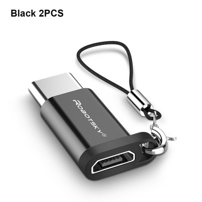 Adaptor USB Type-C Micro USB Convertor Cablu Tip C Adaptor USB 3.1 Suport OTG pentru tableta Xiaomi 4C /Huawei /HTC Oneplus LG