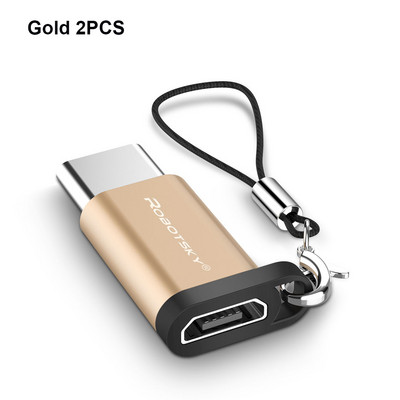 Adaptor USB Type-C Micro USB Convertor Cablu Tip C Adaptor USB 3.1 Suport OTG pentru tableta Xiaomi 4C /Huawei /HTC Oneplus LG