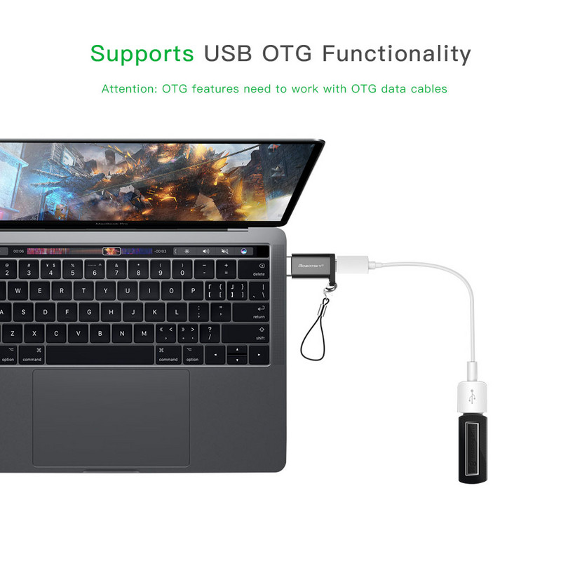 Προσαρμογέας USB Type-C Καλώδιο μετατροπέα Micro USB Τύπου C Προσαρμογέας USB 3.1 Υποστήριξη OTG για Xiaomi 4C /Huawei /HTC Oneplus LG Tablet