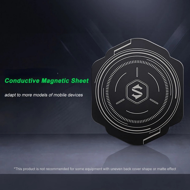 Μαγνητικός αγωγός θερμότητας Black Shark για μαγνητικό ψυγείο Υποστήριξη iPhone 12/13 Pro Max Xiaomi Phone Magnetic Holder