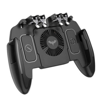 Six Finger Cooling Fan Phone Game Controller Gamepad Shooting Trigger για το PUBG
