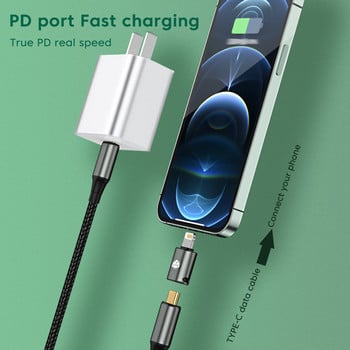 OLAF PD 20W USB Type C към Lighting OTG адаптер за бързо зареждане за IPhone 14 13 12 USB C женски към Lighting мъжки преобразувател адаптер