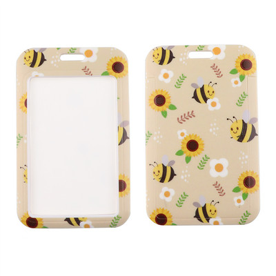 Curea drăguță de albină, stil simplu, pentru gât, pentru cardul de identitate cu cheie, curele pentru telefon mobil, suport pentru insignă, bricolaj, agățat, accesorii pentru curele de gât