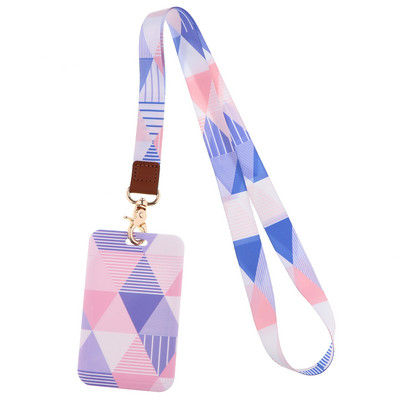 Curea de gât cu dragoste minimalistă pentru chei Carte de identitate Curele pentru telefon mobil Suport pentru insignă USB DIY frânghie pentru agățat Lariat