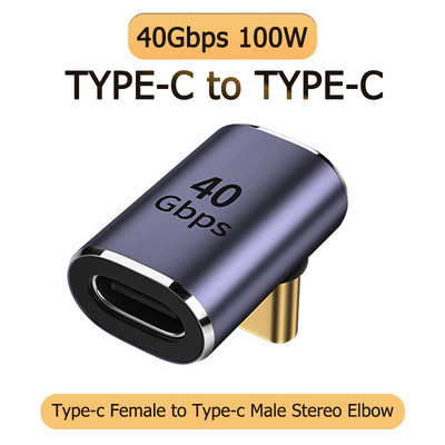 3A tip C cot USB 3.1 Convertor adaptor cablu de date de încărcare pentru Android 90/180 de grade Adaptor OTG Încărcare rapidă 10 Gbps