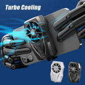 Sistem de răcire a jocului, radiator ABS, sistem de răcire rapidă pentru ventilator, pentru Iphone 13 Xiaomi Black Shark 4 Samsung LG cu baterie Nou