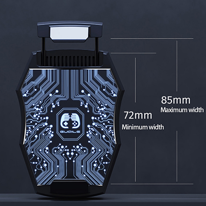 ABS Phone Radiator Mute Game Cooler System Κλιπ ανεμιστήρα γρήγορης ψύξης για iPhone 13 Xiaomi Black Shark 4 Samsung LG με μπαταρία Νέο