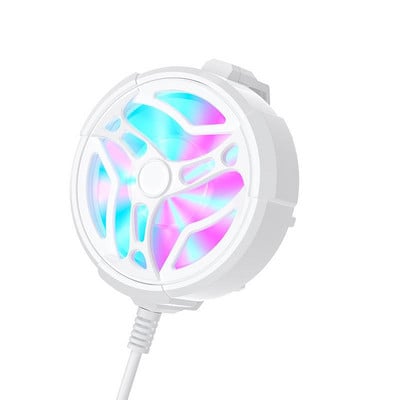 Răcitor portabil pentru telefon mobil, radiator universal pentru telefon mobil, ventilator de răcire reglabil, mini pentru telefon mobil pentru iPhone/Xiaomi