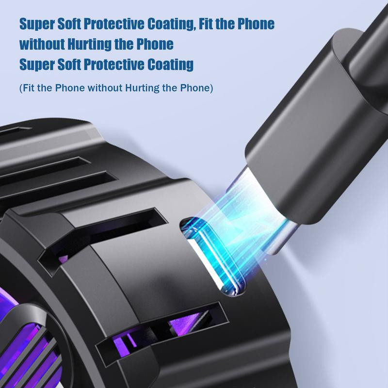 Telefonhűtő és mágneses vezeték nélküli töltő Hordozható gyorstöltő pad Hűtőventilátor a telefonhoz, mindennel kompatibilis