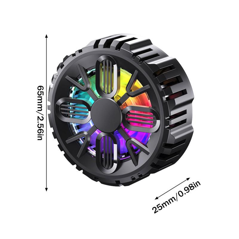 Telefonhűtő és mágneses vezeték nélküli töltő Hordozható gyorstöltő pad Hűtőventilátor a telefonhoz, mindennel kompatibilis