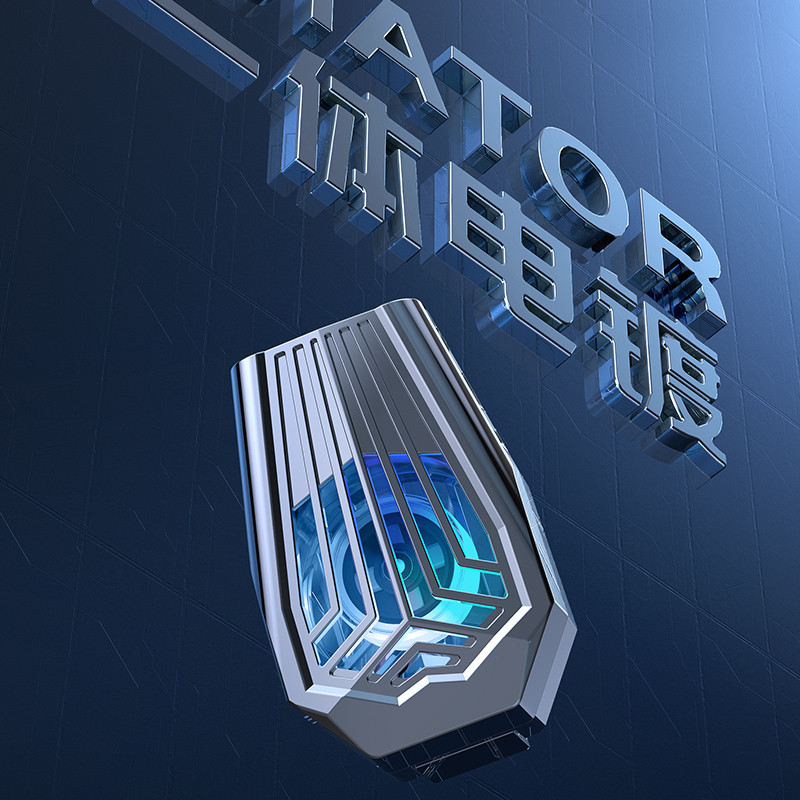 Univerzális mobiltelefon USB játékhűtő rendszer hűtőventilátor Gamepad tartó állvány radiátor iphone Xiaomi Huawei samsung telefonhoz