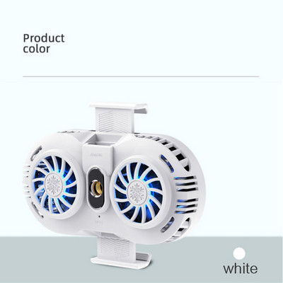 Clip de răcire pentru răcirea telefonului mobil cu semiconductor, răcitor de mașină de joc puternic cu ventilator dublu, radiator suport pentru telefonul mobil