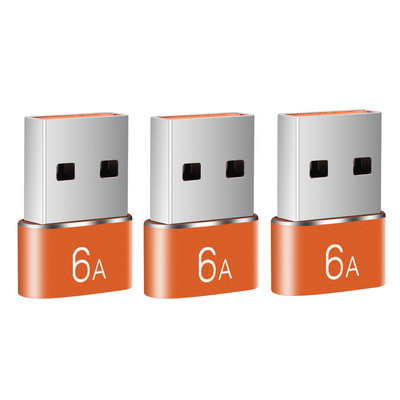 Convertor USB 6A la tip C OTG Adaptor USB 3.0 tată la tip C mamă pentru Samsung Xiaomi PC Accesorii conector de încărcare auto