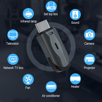 Smart Phone Infrared Transmitter TV Box Κλιματιστικό Τηλεχειριστήριο Εφαρμογή Mini Type C Προσαρμογέας ελεγκτή για Xiaomi Android