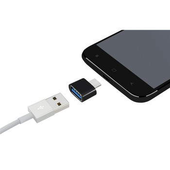 Μετατροπέας OTG τύπου C σε USB για Κινητά τηλέφωνα Xiaomi Samsung Huawei Android Mini Type-C Υποδοχές δεδομένων USB-C σε USB2.0