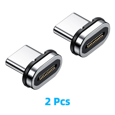 Adaptor magnetic USB4.0 140W USB C la tip C 40Gbps Încărcare rapidă Convertor magnetic Conector cablu 8K@60Hz Adaptor USB tip C