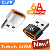 6A USB 3.0 la tip C OTG Adaptor USB C mamă la USB masculin Convertor Adaptator pentru Iphone 13 Xiaomi Samsung S22 MacBook Oneplus